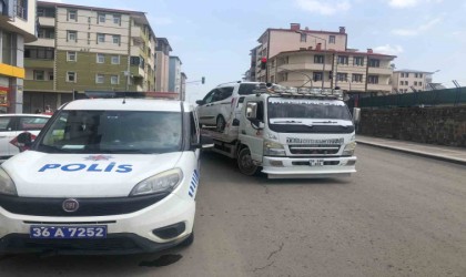 Karsta trafik kazası: 1 yaralı