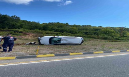 Kdz.Ereğli de trafik kazası: 1 kişi yaralandı