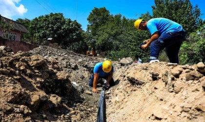 Kertilin altyapısına yeni içme suyu hattı