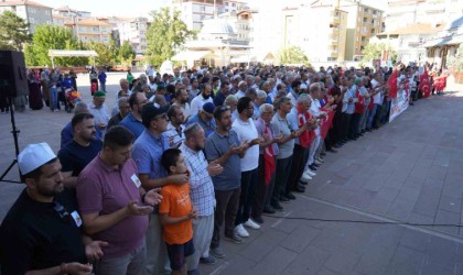 Kırıkkalede Haniye için gıyabi cenaze namazı kılındı