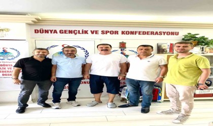 Konfederasyon Başkanı Aygündüz ile bir araya geldiler