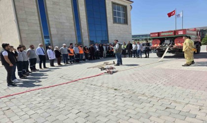 Kütahyada orman yangınları ile mücadele gönüllü eğitimleri