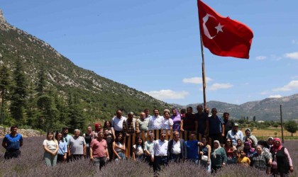 Lavanta Festivaline ‘Kalkınma molası