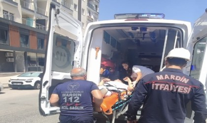 Mardinde asansörün düşmesi sonucu 3 kişi yaralandı