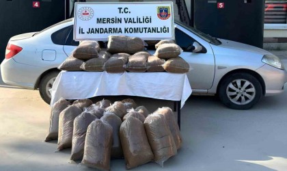 Mersinde 310 kilo kaçak tütün ele geçirildi