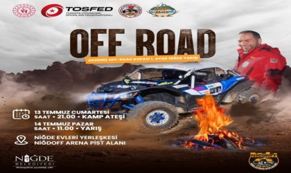 Niğdede Off-Road heyecanı başlıyor