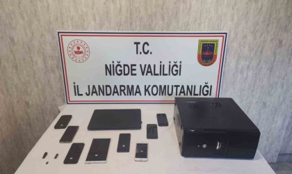 Niğdede şantaj çetesine jandarmadan darbe