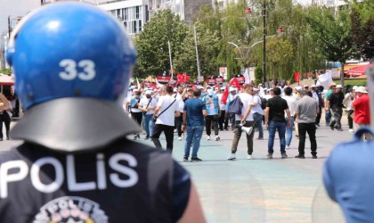 Polis barikat kurarak yürüyüşe izin vermedi: Yalnızca 10 kişi Boludan Ankaraya yola çıktı