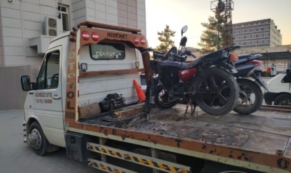 Şanlıurfada 3 çalıntı motosiklet ele geçirildi