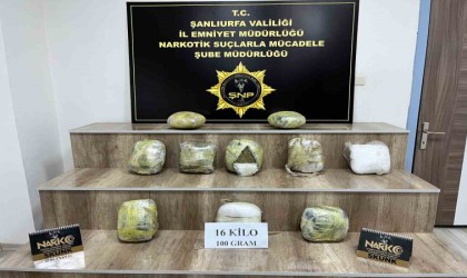 Siverekte 16 kilo skunk ele geçirildi