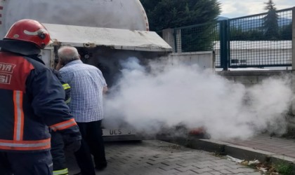 Tankerden çıkan gazı LPG sızıntısı sandılar oksijen çıktı