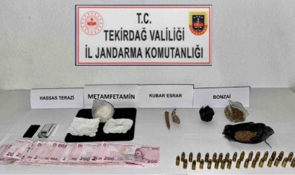 Tekirdağda uyuşturucu operasyonları: 4 gözaltı