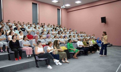 Tekstil işçilerine bulaşıcı hastalıklardan korunma yöntemleri anlatıldı