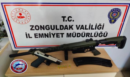 Zonguldakta andarma ve polisin denetimleri sürüyor