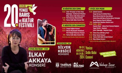 20. Yenice Barış ve Kültür Festivali 30 Ağustosta başlıyor