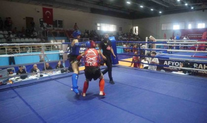 Afyonkarahisarda muaythai iller arası Zafer Kupası başladı