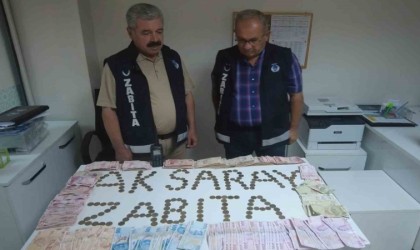 Aksarayda dilenci operasyonu: 20 dilenciden 30 bin lira çıktı