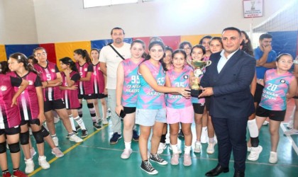 Aksarayın Sultanhanı ilçesinde voleybol turnuvası