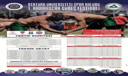 Atatürk Üniversitesi Karakucak Güreşlerine ev sahipliği yapacak