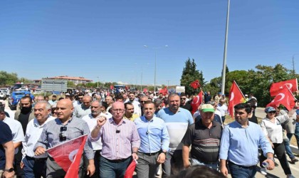 Başkan Akın, domates üreticisinin sesi oldu