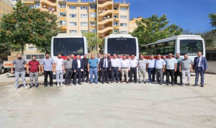 Başkan Yalım, şehir içi otobüs şoförleriyle bir araya geldi