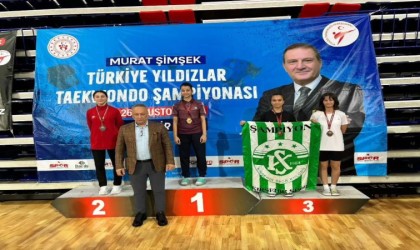 Bilecikli taekwondo sporcusundan Türkiye 3üncülüğü