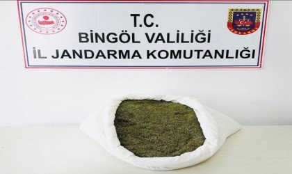 Bingölde 17 kilo esrar ele geçirildi