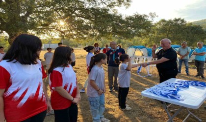 Büyükşehir izcileri Aksekide izci kampı yaptı