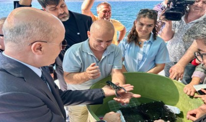 ÇOMÜnün Istakoz Yetiştirme Projesine YÖK Başkanından Destek