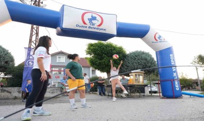 Düzce Belediyesi spor etkinliklerini mahallelere taşıyor