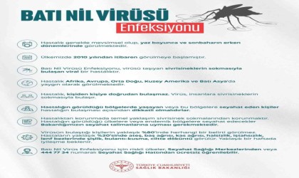 Düzce Sağlık Müdürlüğünden Batı Nil Virüs uyarısı