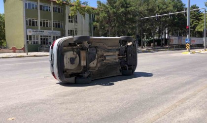 Elazığda trafik kazası: 1 yaralı