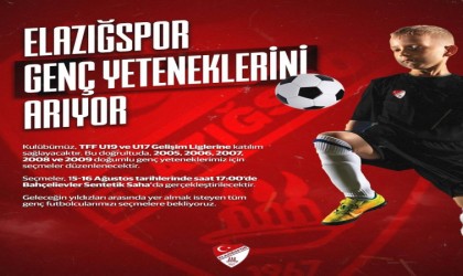 Elazığspor alt yapı seçmeleri yapacak