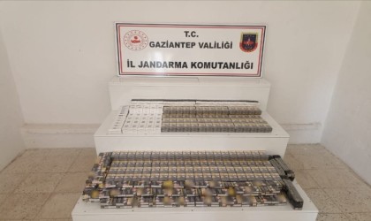 Gaziantepte 10 bin paket gümrük kaçağı sigara ele geçirildi