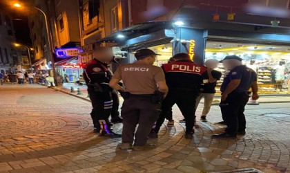 Gece saatlerinde yapılan çalışmalarda 109 şahıs sorgulandı