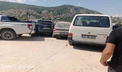 Giresunda zincirleme trafik kazası: 1 yaralı