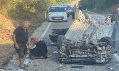 Gönende trafik kazası: 1 kişi yaralandı