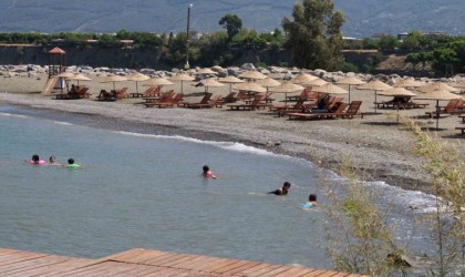 Hatayın Akdeniz kıyılarında 6 yeni plaj yapılıyor