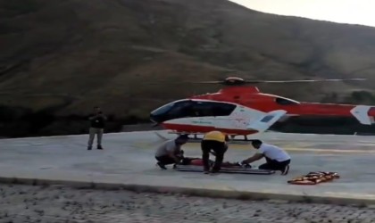 Helikopter ambulans 4 yaşındaki çocuk için havalandı