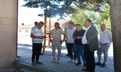 İnönüde yeni spor salonu yapımı ve bakım çalışmaları devam ediyor