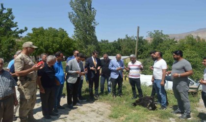 Kaymakam Yılmazdan şehit ve gazi ailelerine ziyaret