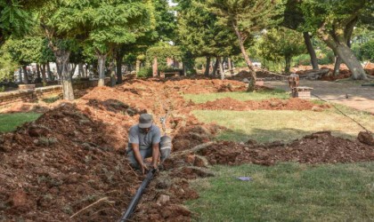 Kepezin simge parkında yenileme çalışmaları sürüyor