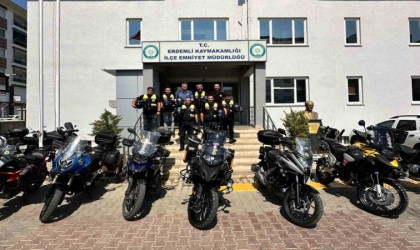 Motosiklet tutkunları kask kullanımına dikkat çekti