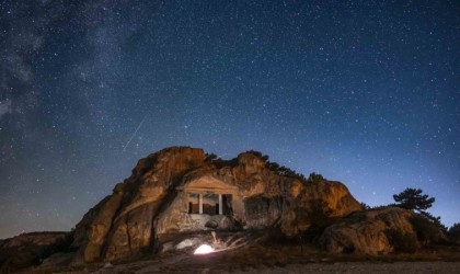 Perseid meteor yağmuru Eskişehirde de fotoğraflandı