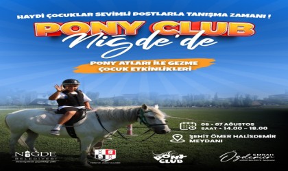 Pony Club Atları Niğdeye Geliyor