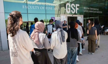 Selçuk Üniversitesi GSFde Özel Yetenek Sınavları yapıldı