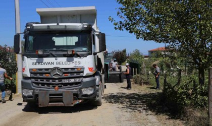 Serdivanda asfalt sezonu devam ediyor