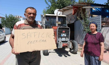 Telefon dolandırıcılarına 750 bin TL kaptıran Amasyalı çiftçi, traktörünü satışa çıkardı