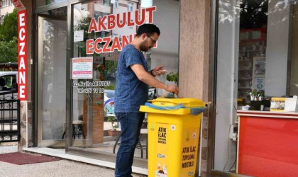 Tepebaşında yılın ilk 6 aylık döneminde 2 ton atık ilaç toplanıp imha edildi