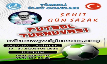 Türkelide halı saha futbol turnuvası